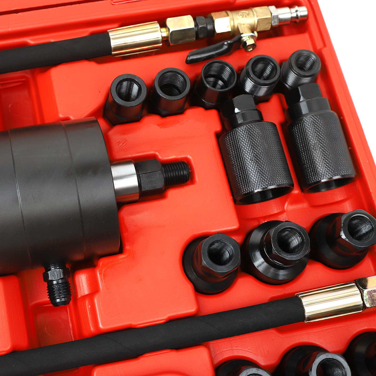 vidaXL Pneumatyczny ściągacz wtryskiwaczy do BOSCH, DENSO 21 szt.