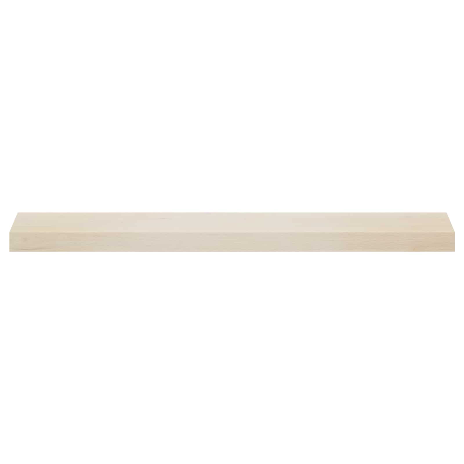 vidaXL Parapety 2 szt. Biały 90 x 15 x 2 cm Dąb lite