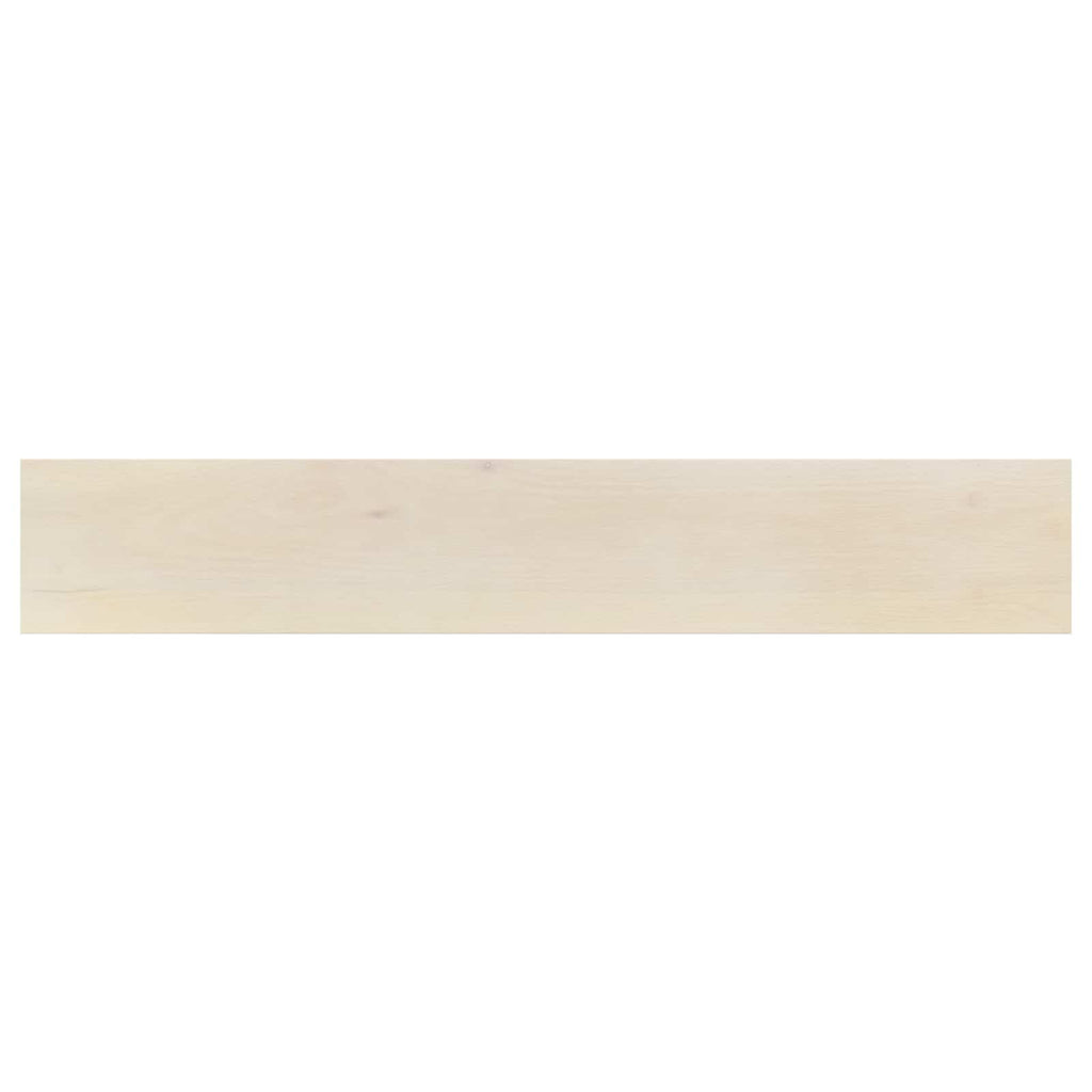 vidaXL Parapety 2 szt. Biały 90 x 15 x 2 cm Dąb lite