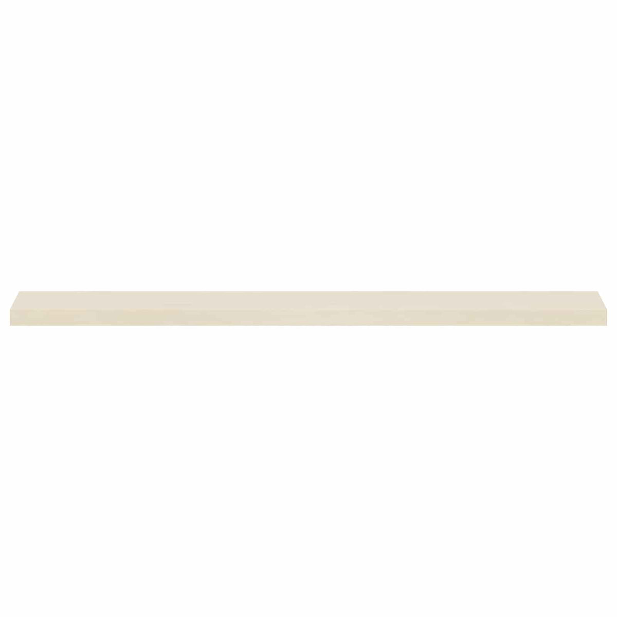 vidaXL Parapety 2 szt. Biały 140 x 15 x 2 cm Dąb lite