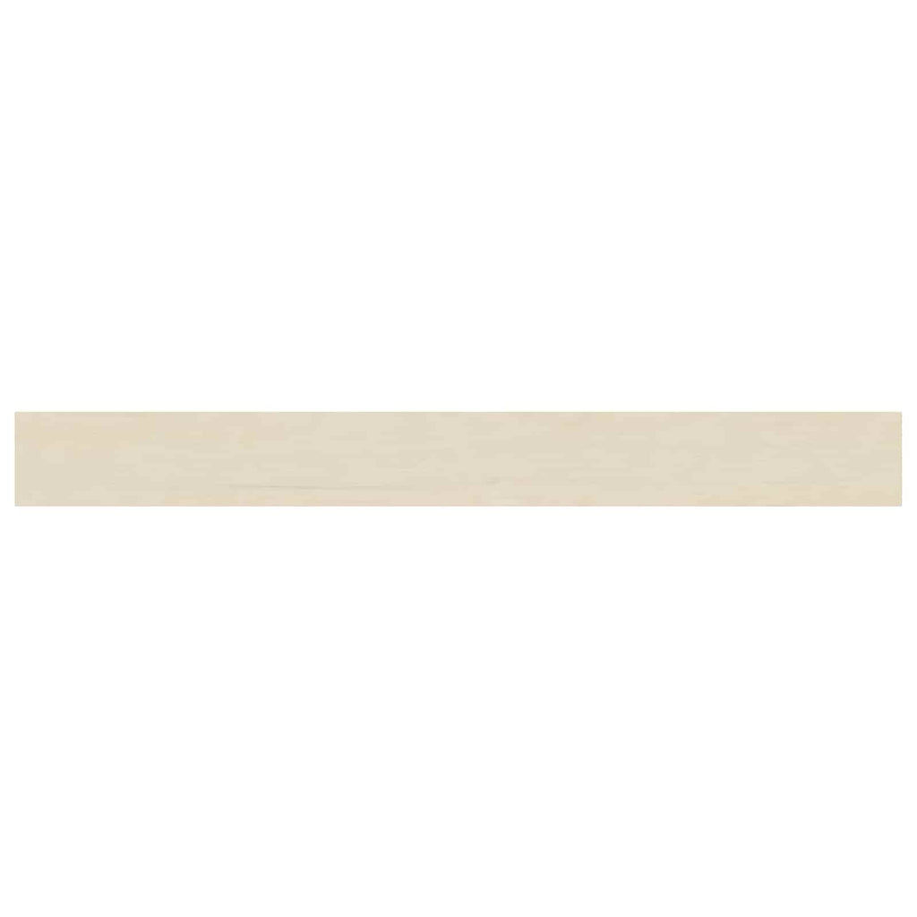 vidaXL Parapety 2 szt. Biały 140 x 15 x 2 cm Dąb lite