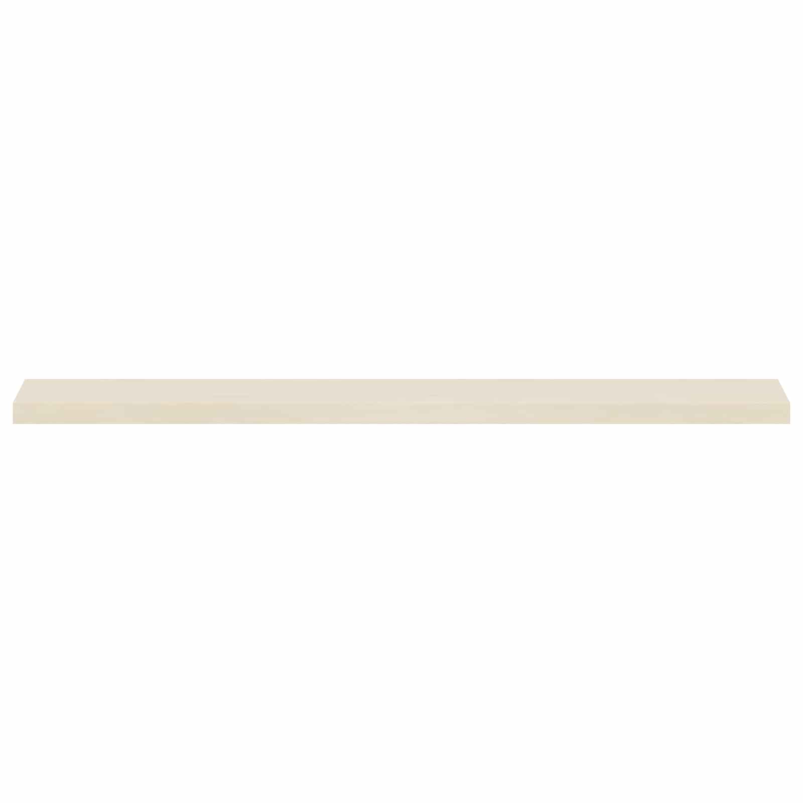 vidaXL Parapety 2 szt. Biały 160 x 15 x 2 cm Dąb lite