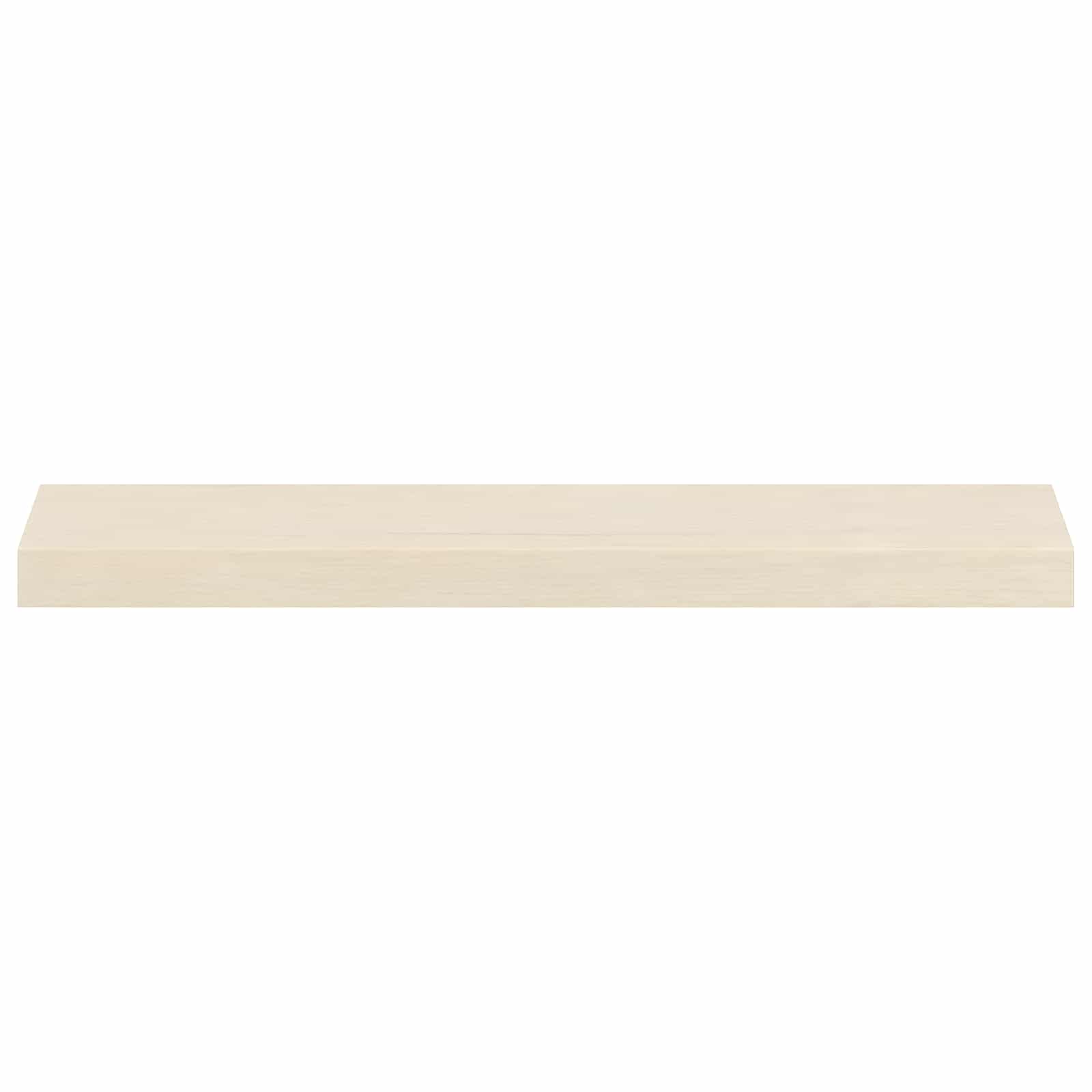 vidaXL Parapety 2 szt. Biały 80 x 20 x 2 cm Dąb lite