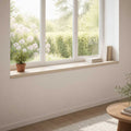 vidaXL Parapety 2 szt. Biały 160 x 30 x 2 cm Dąb lite