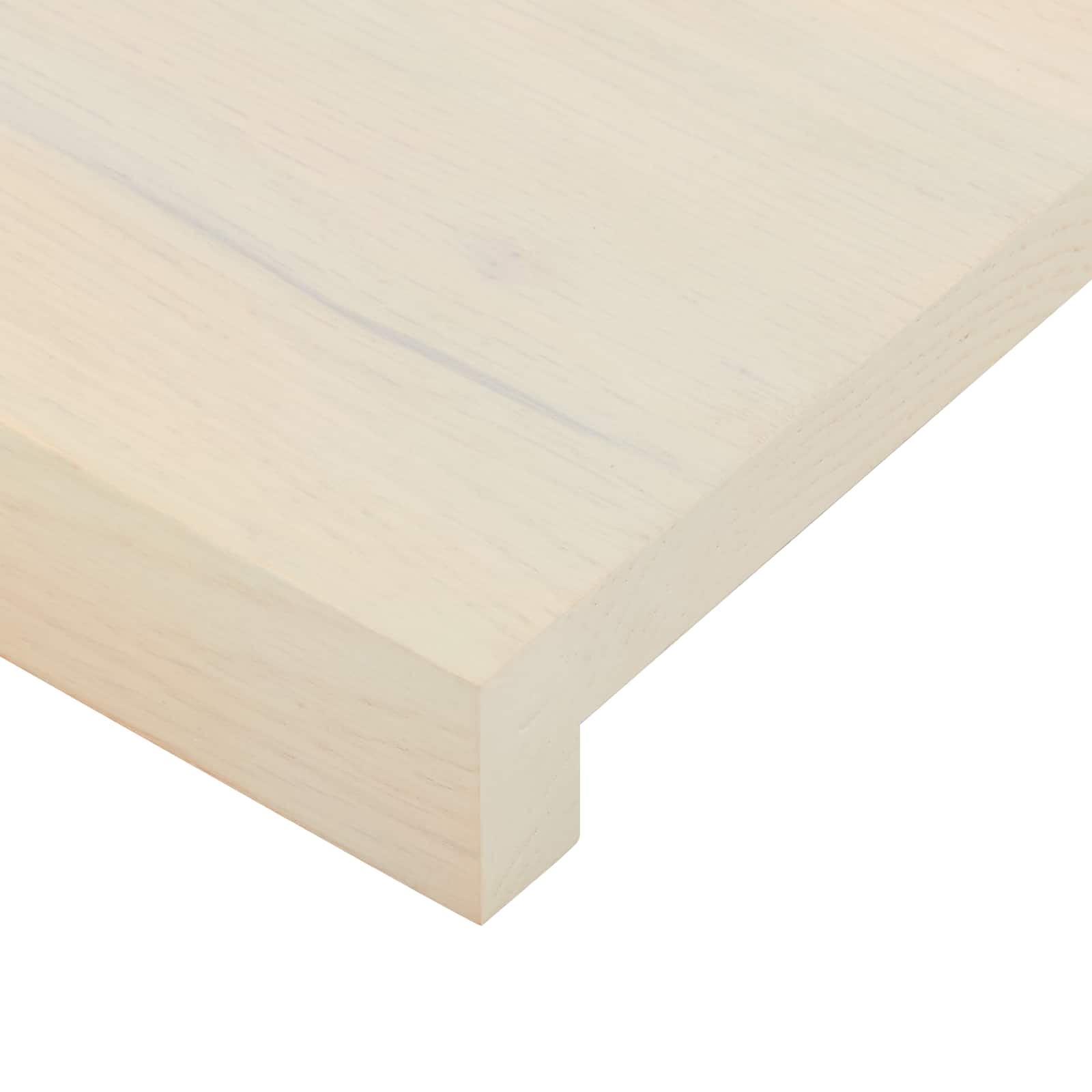 vidaXL Parapety 2 szt. Biały 160 x 25 x 2 cm Dąb lite