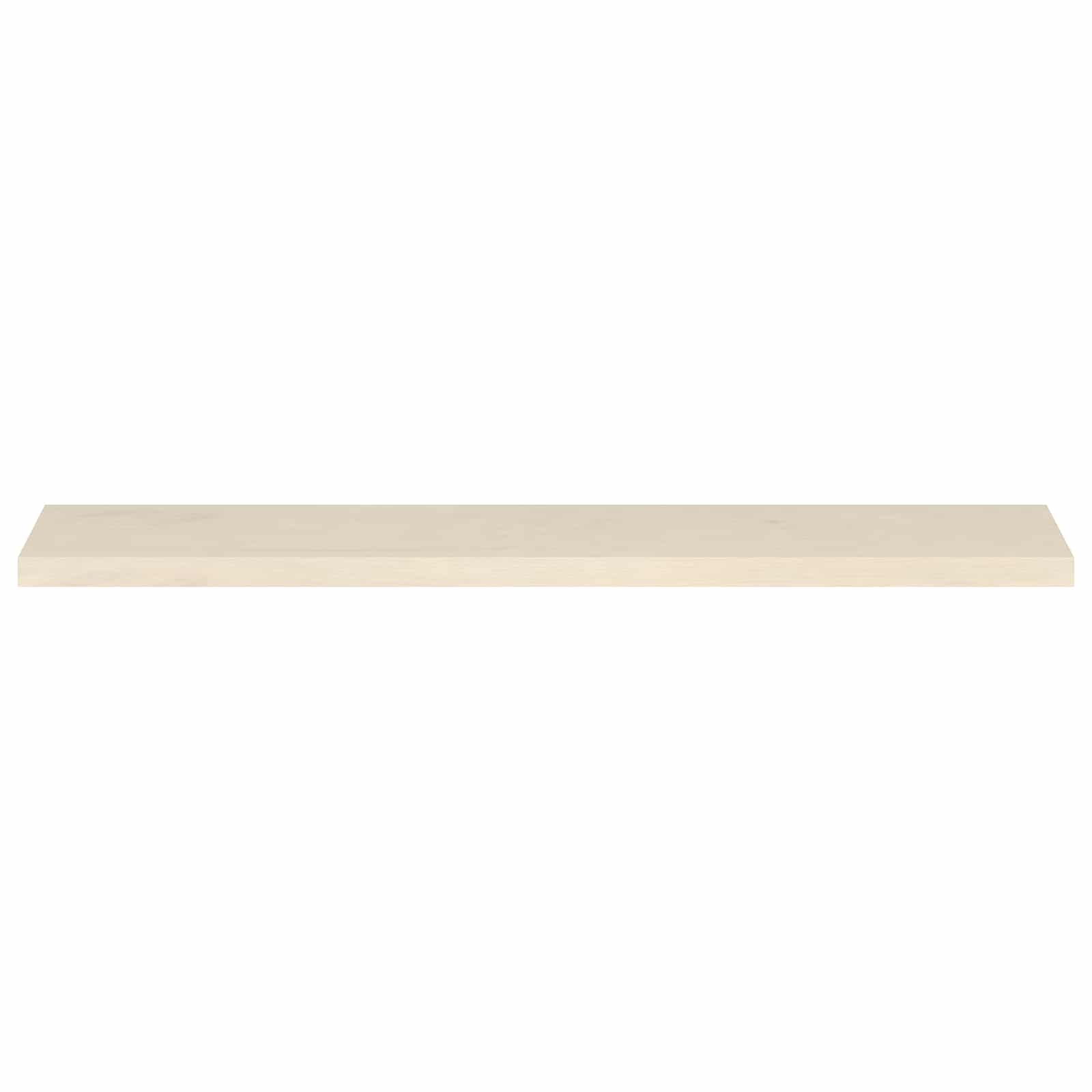 vidaXL Parapety 2 szt. Biały 160 x 25 x 2 cm Dąb lite