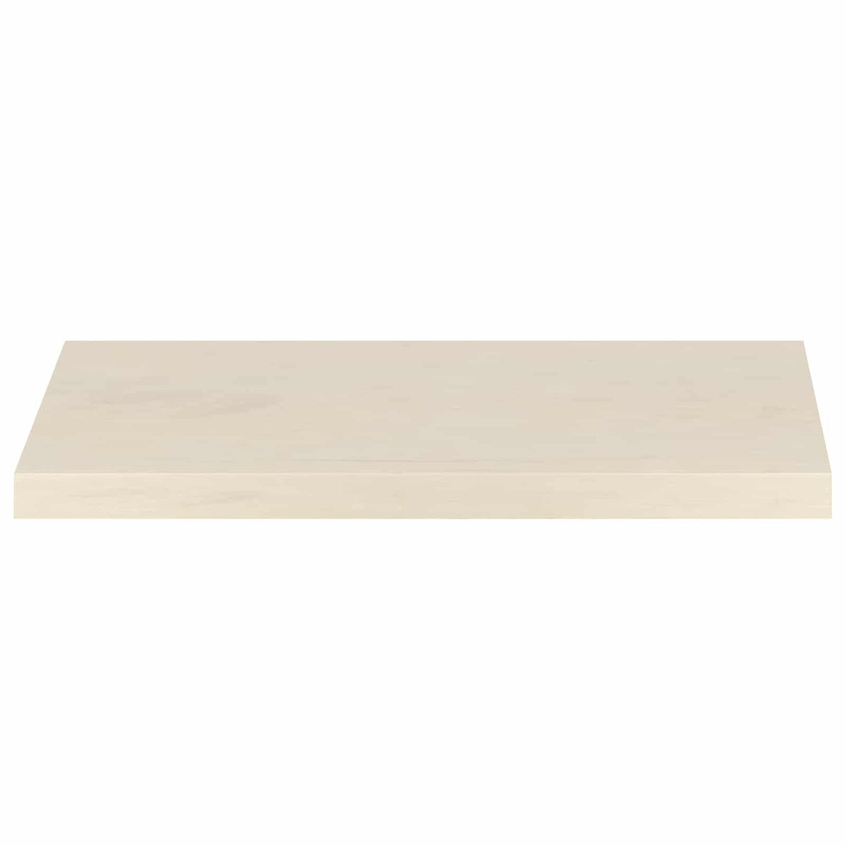 vidaXL Parapety 2 szt. Biały 80 x 40 x 2 cm Dąb lite