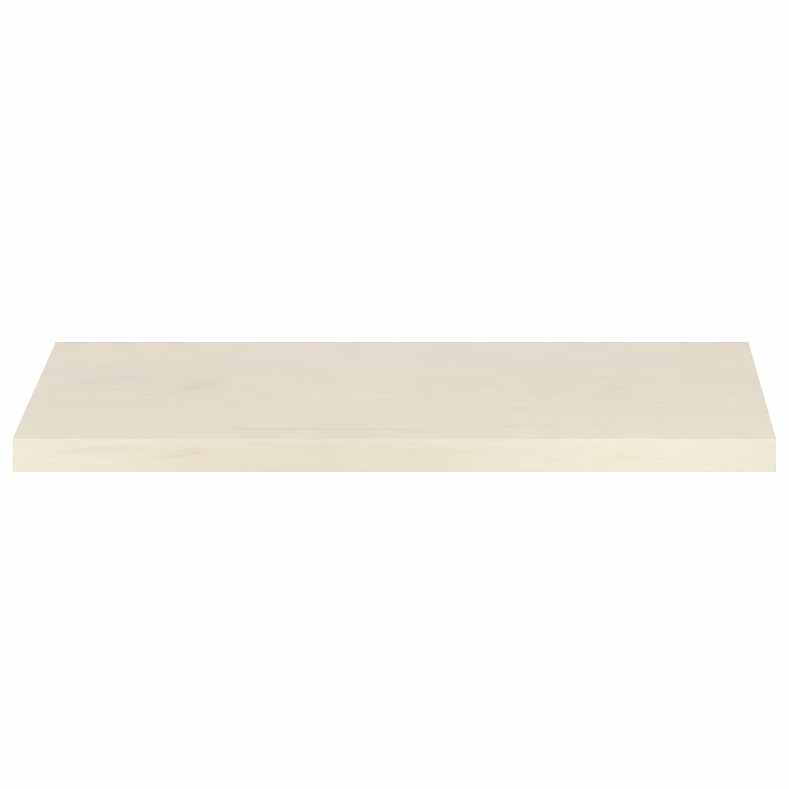 vidaXL Parapety 2 szt. Biały 100 x 40 x 2 cm Dąb lite