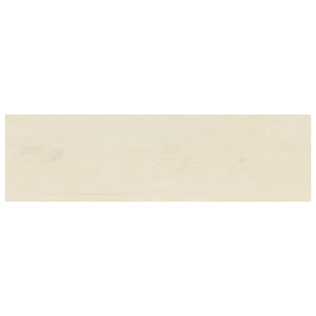 vidaXL Parapety 2 szt. Biały 140 x 40 x 2 cm Dąb lite