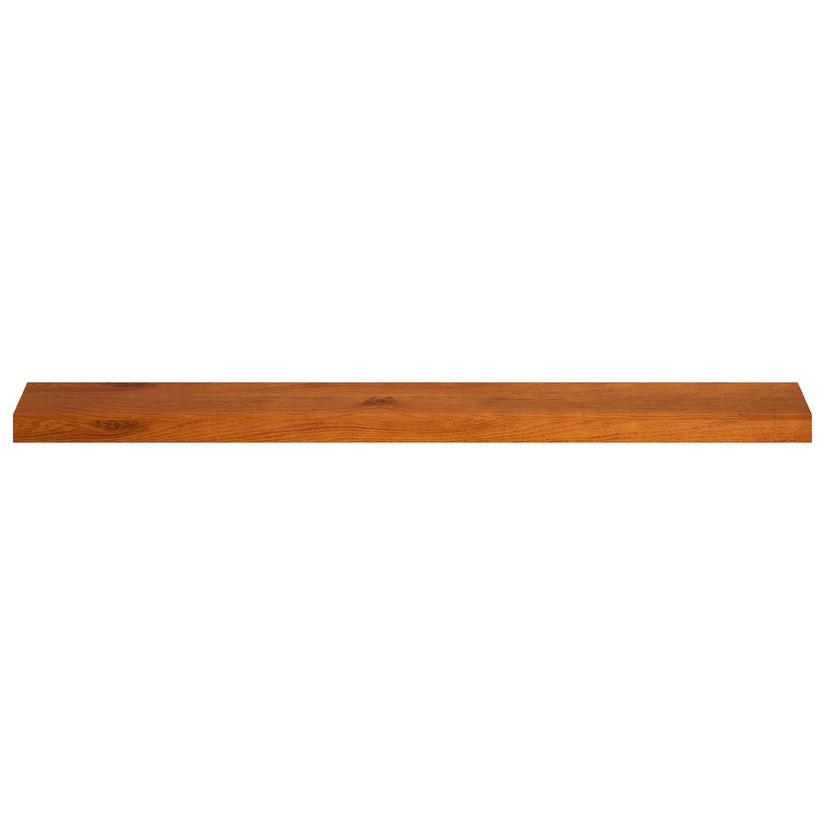 vidaXL Parapety 2 szt. brązowy 110 x 15 x 2 cm Dąb lite