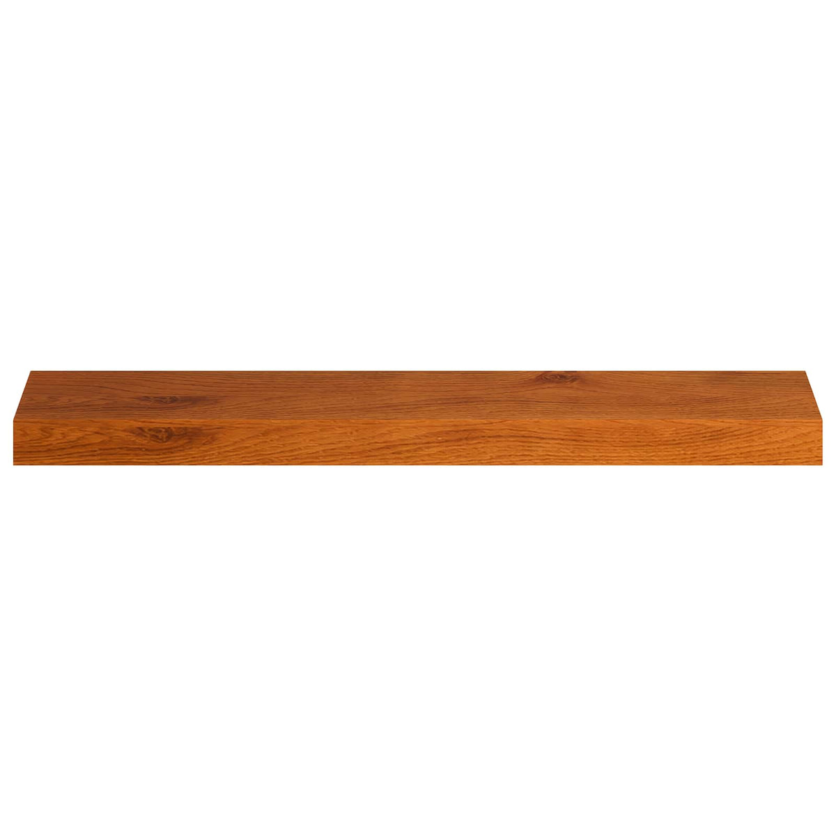 vidaXL Parapety 2 szt. brązowy 80 x 20 x 2 cm Dąb lite