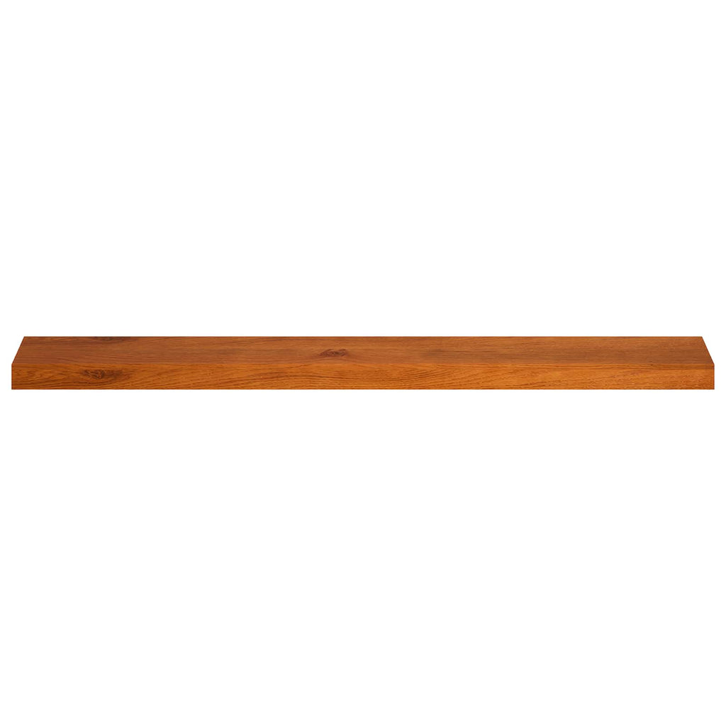 vidaXL Parapety 2 szt. brązowy 110 x 20 x 2 cm Dąb lite
