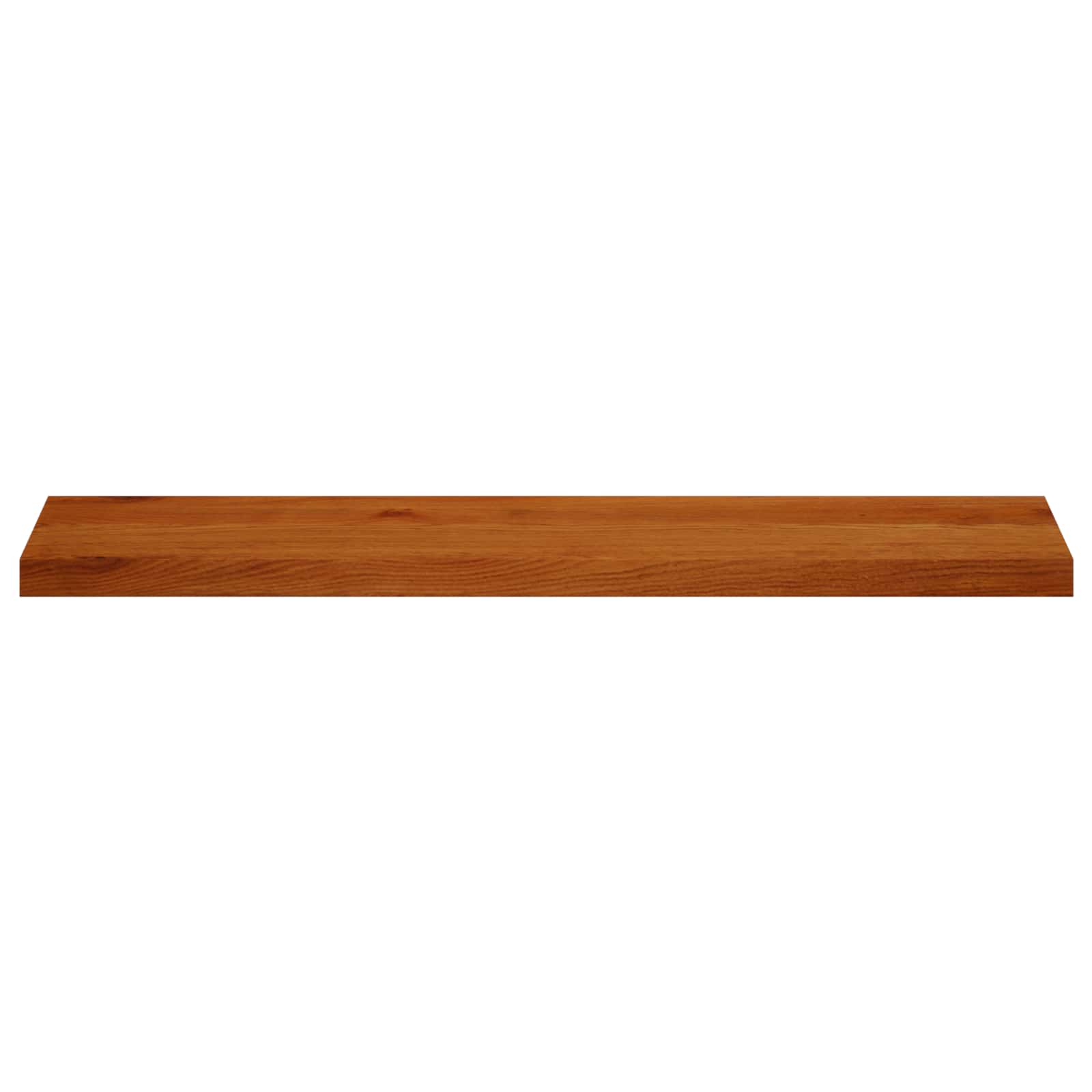 vidaXL Parapety 2 szt. brązowy 120 x 25 x 2 cm Dąb lite