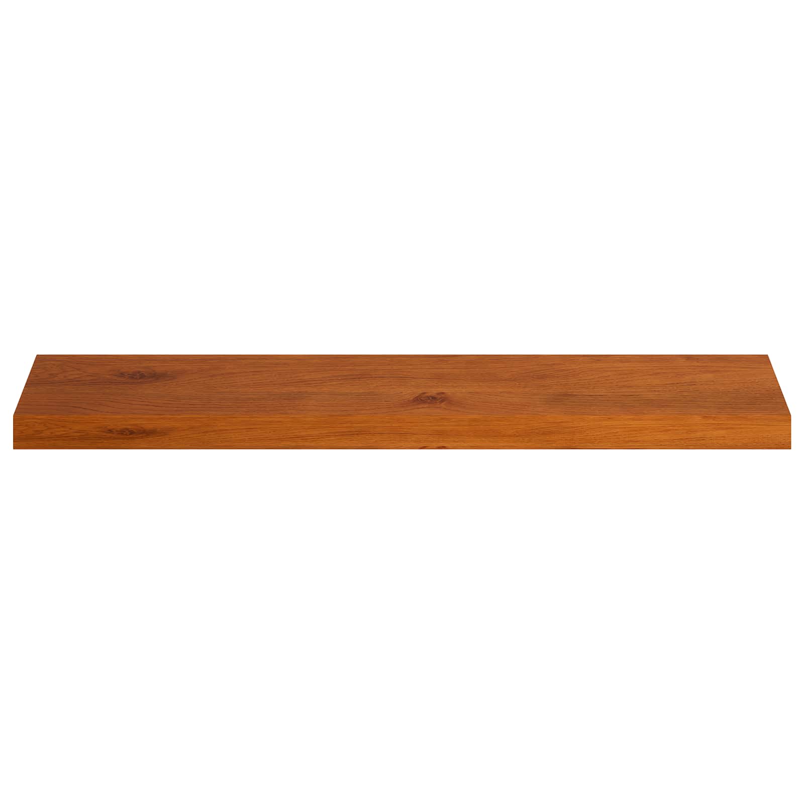 vidaXL Parapety 2 szt. brązowy 100 x 30 x 2 cm Dąb lite