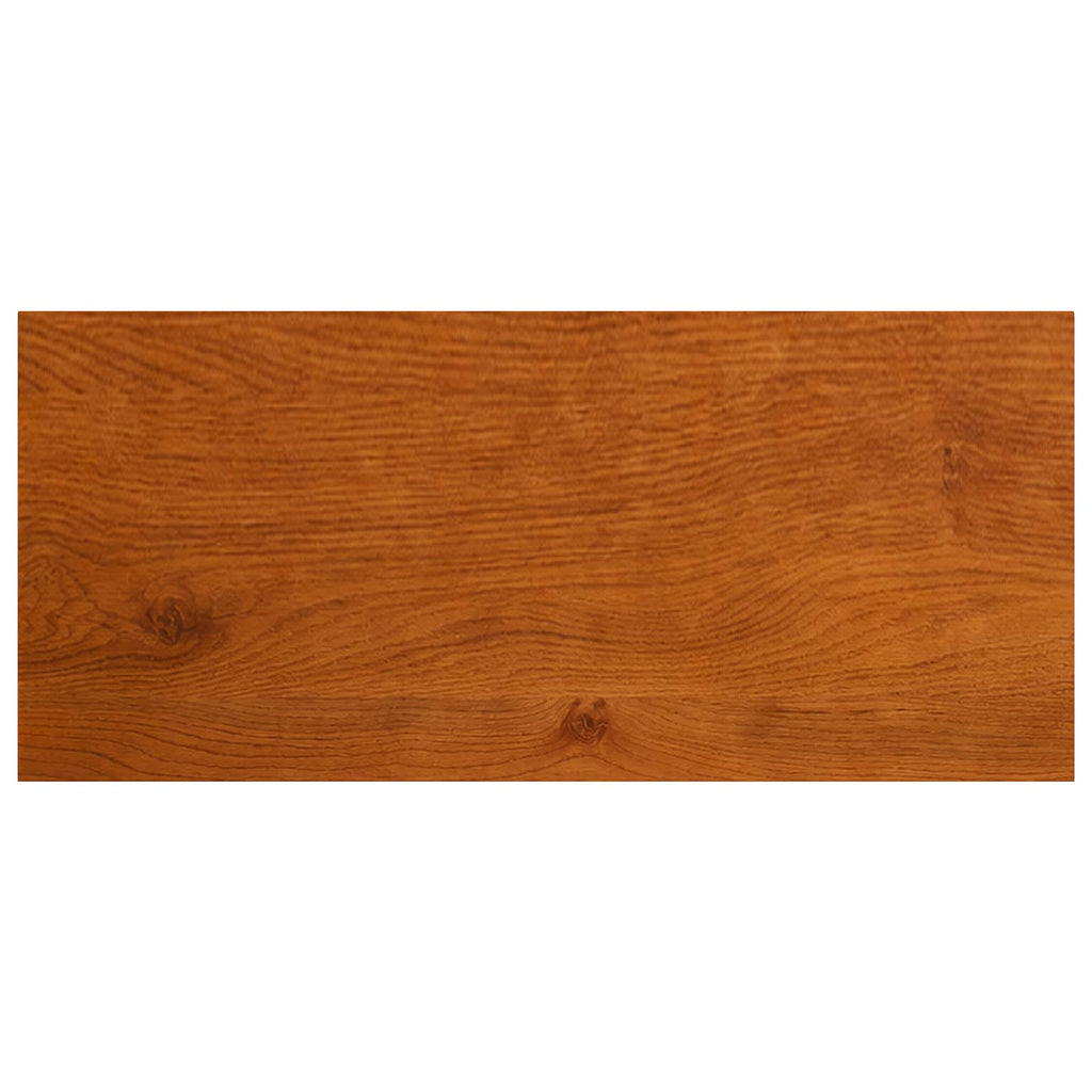 vidaXL Parapety 2 szt. brązowy 100 x 40 x 2 cm Dąb lite