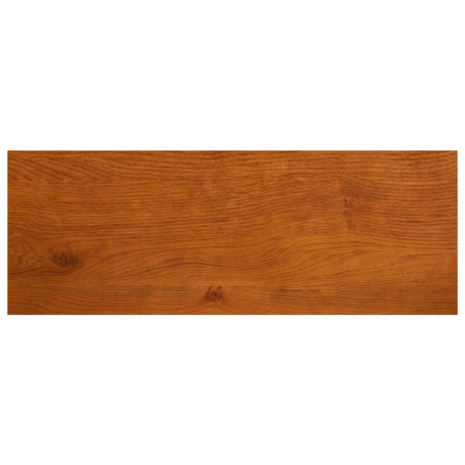 vidaXL Parapety 2 szt. brązowy 110 x 40 x 2 cm Dąb lite
