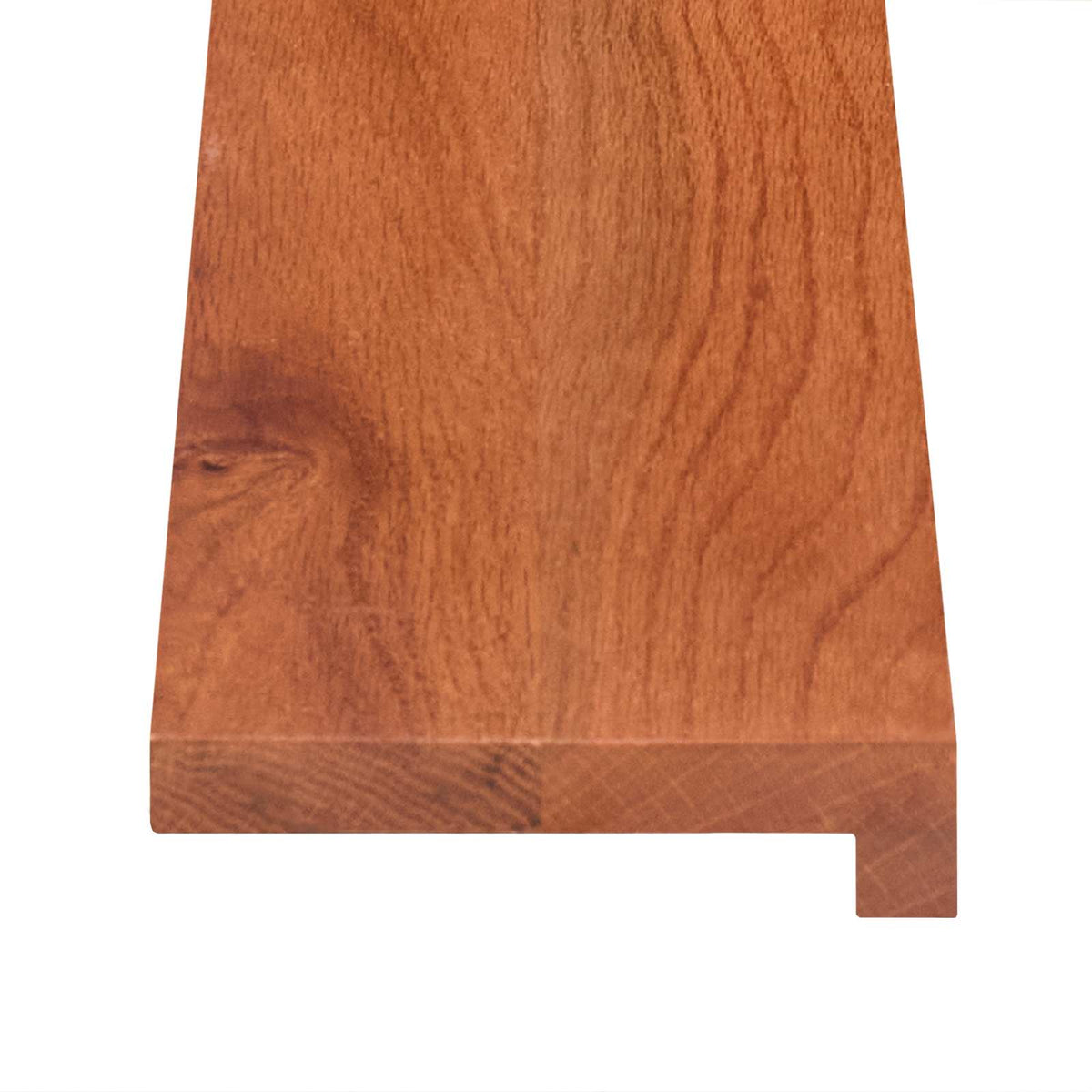 vidaXL Parapety 2 szt. brązowy 120 x 40 x 2 cm Dąb lite