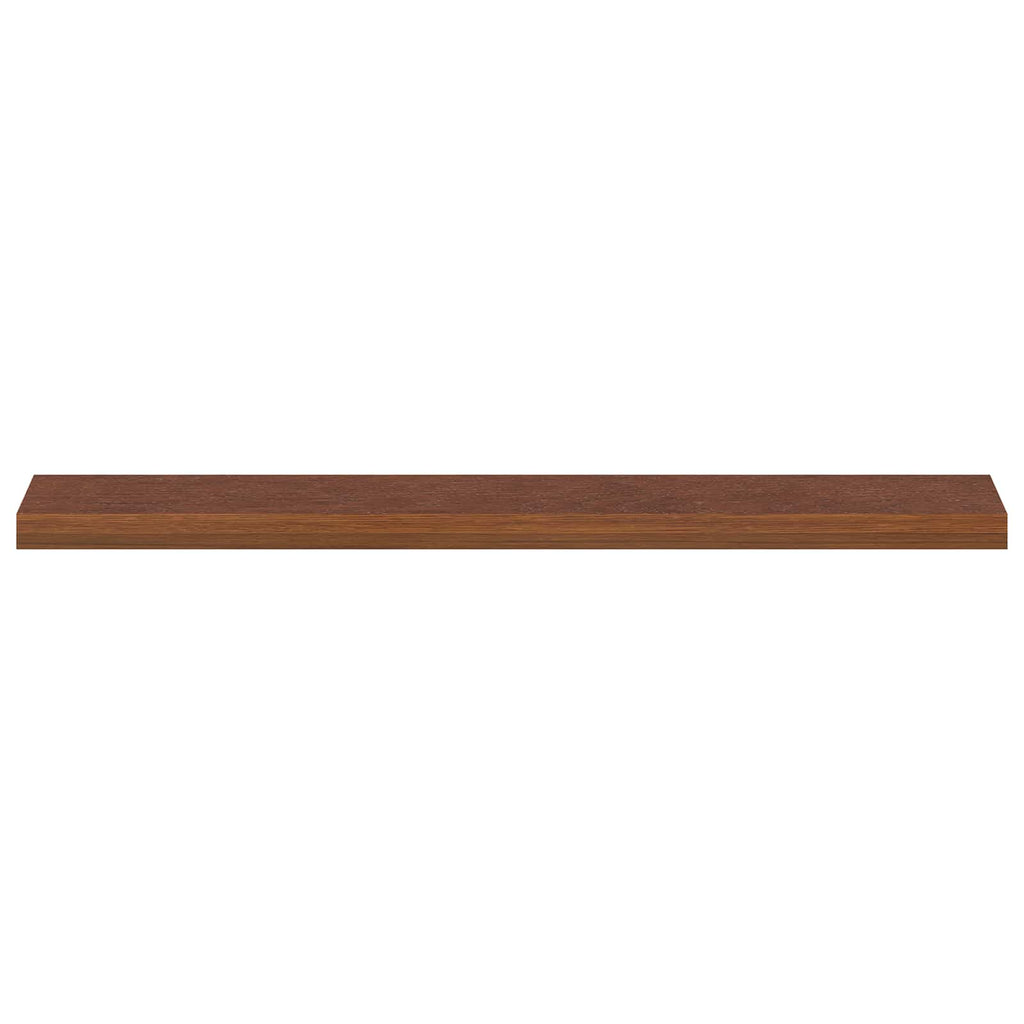vidaXL Parapety 2 szt. Ciemny brąz 110 x 15 x 2 cm Dąb lite