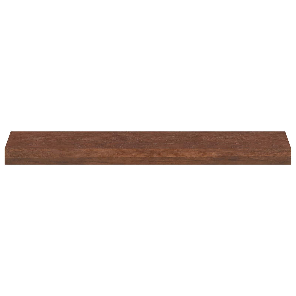 vidaXL Parapety 2 szt. Ciemny brąz 80 x 20 x 2 cm Dąb lite