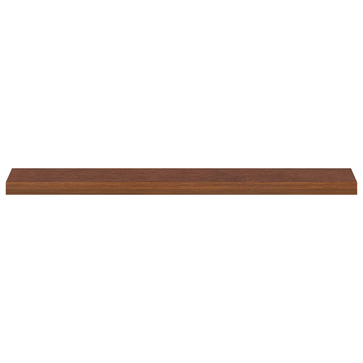 vidaXL Parapety 2 szt. Ciemny brąz 110 x 20 x 2 cm Dąb lite