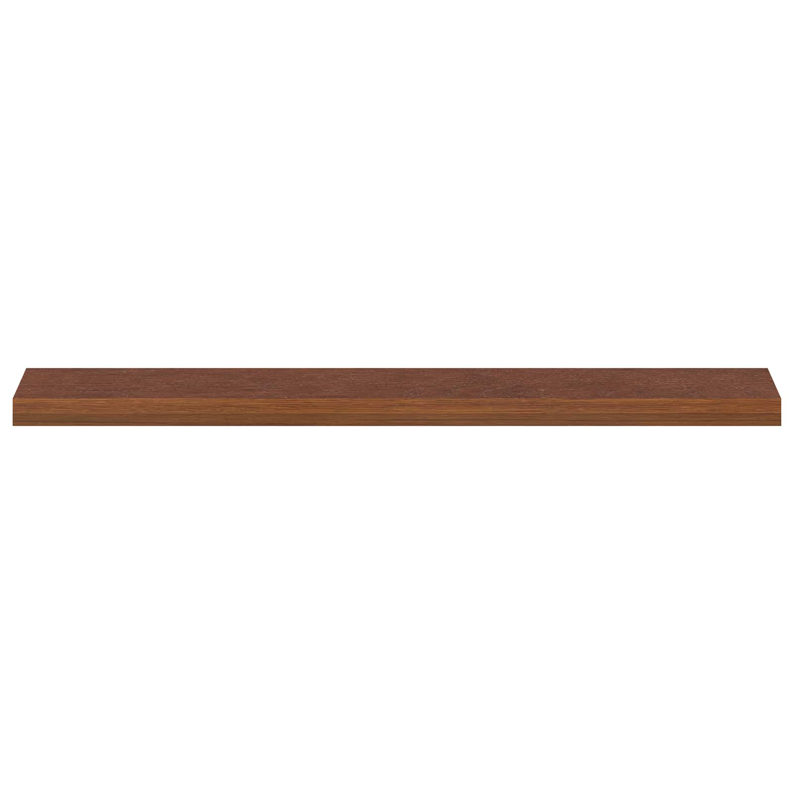 vidaXL Parapety 2 szt. Ciemny brąz 120 x 20 x 2 cm Dąb lite
