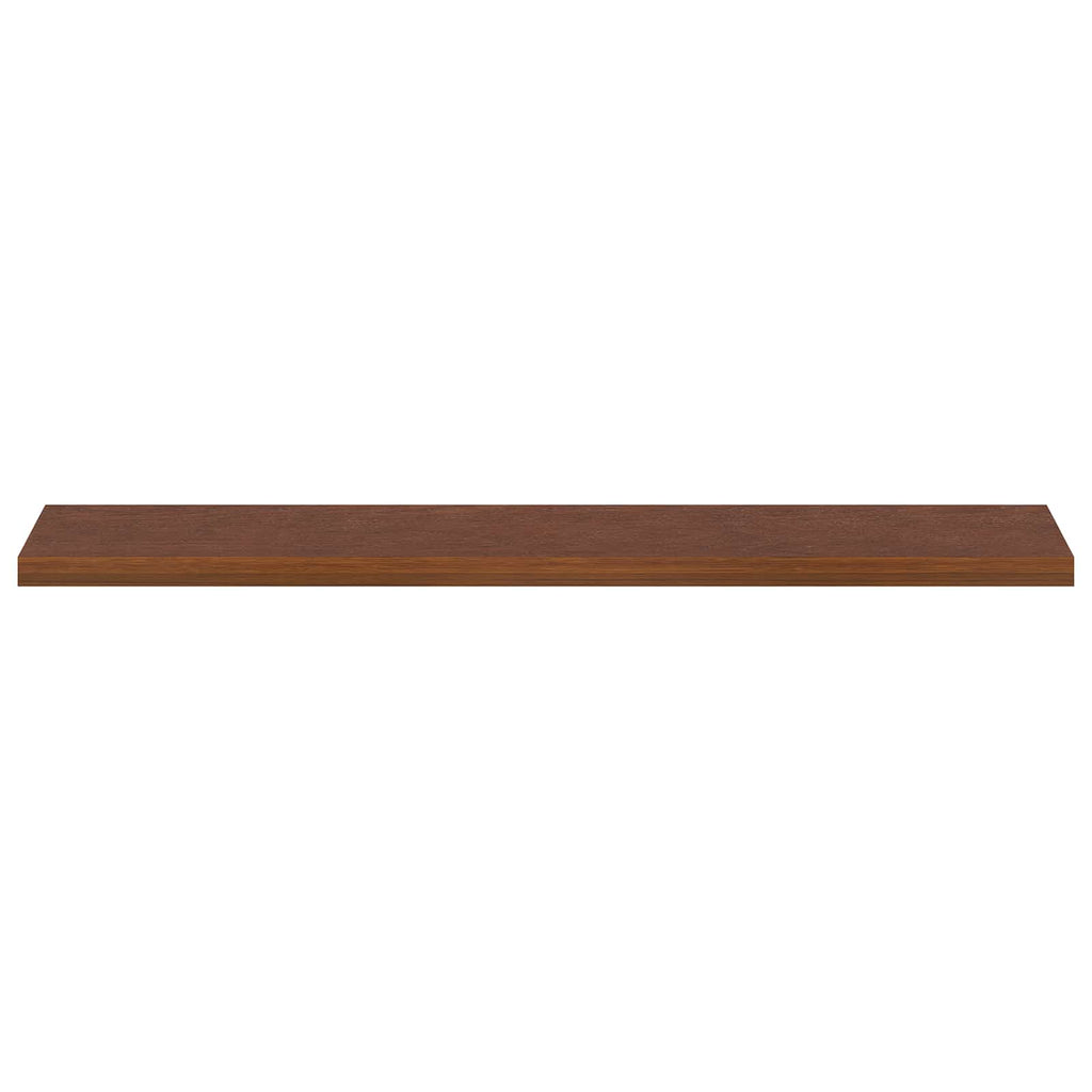 vidaXL Parapety 2 szt. Ciemny brąz 140 x 25 x 2 cm Dąb lite