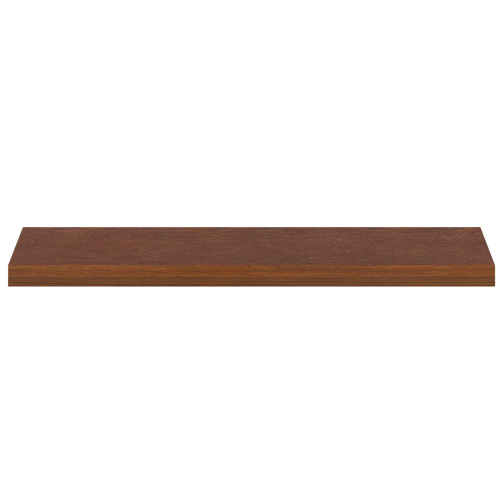 vidaXL Parapety 2 szt. Ciemny brąz 90 x 30 x 2 cm Dąb lite
