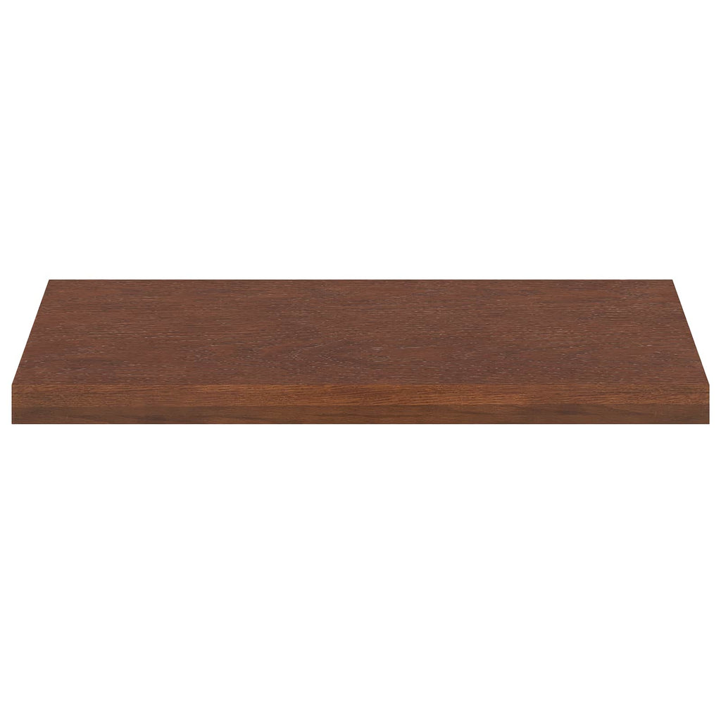 vidaXL Parapety 2 szt. Ciemny brąz 80 x 40 x 2 cm Dąb lite