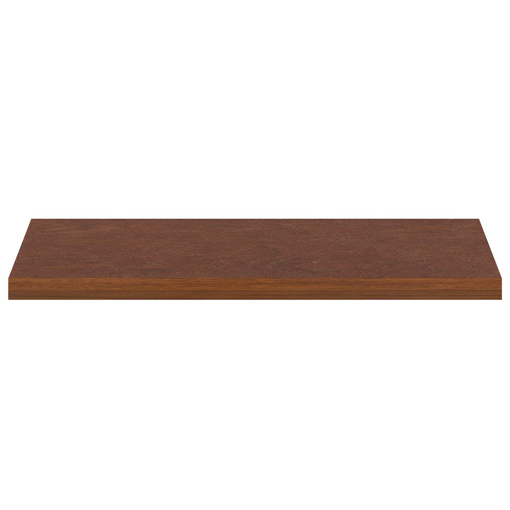 vidaXL Parapety 2 szt. Ciemny brąz 100 x 40 x 2 cm Dąb lite