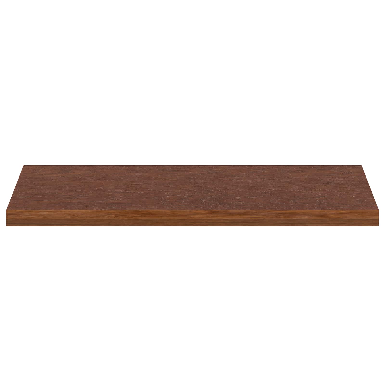 vidaXL Parapety 2 szt. Ciemny brąz 100 x 40 x 2 cm Dąb lite