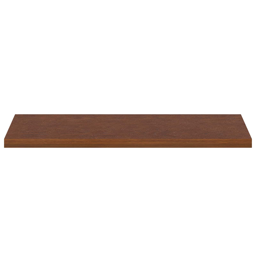 vidaXL Parapety 2 szt. Ciemny brąz 110 x 40 x 2 cm Dąb lite