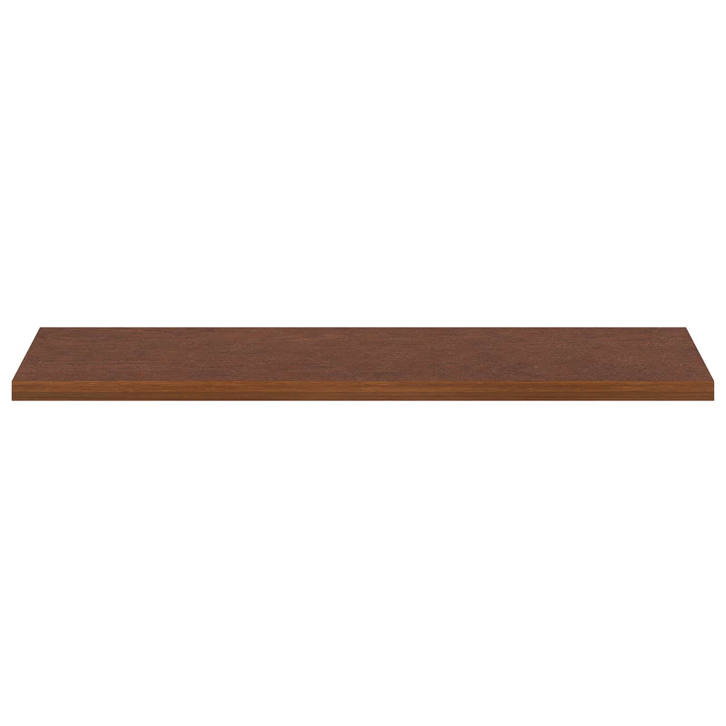vidaXL Parapety 2 szt. Ciemny brąz 140 x 40 x 2 cm Dąb lite