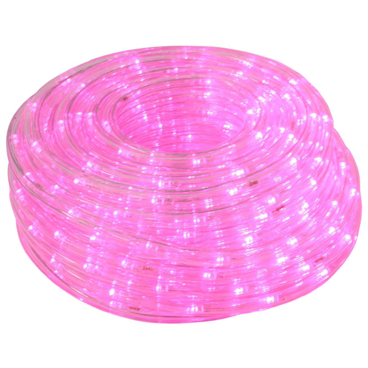 vidaXL Świąteczny wąż świetlny LED 2400 LED Różowy 100 m