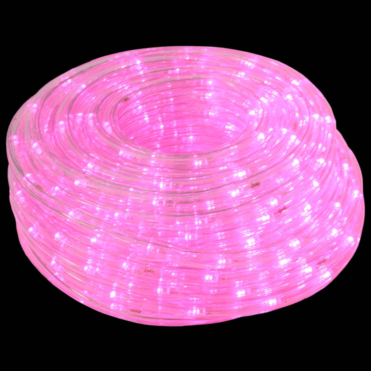vidaXL Świąteczny wąż świetlny LED 2400 LED Różowy 100 m