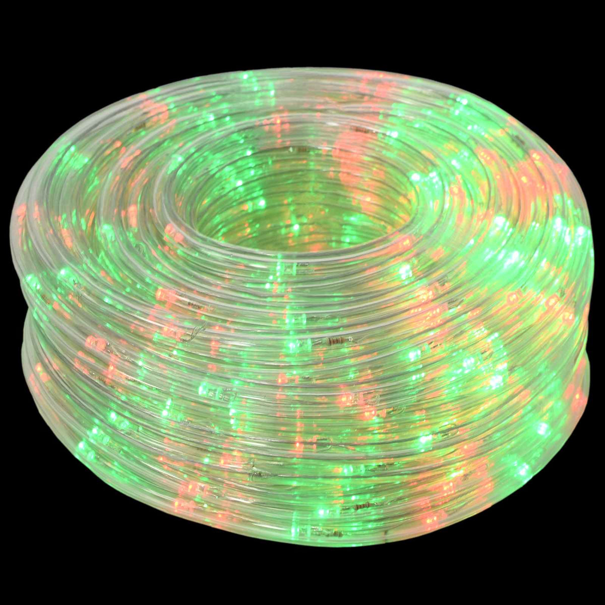 vidaXL Świąteczny wąż świetlny LED 1200 LED Czerwony i Zielony 50 m