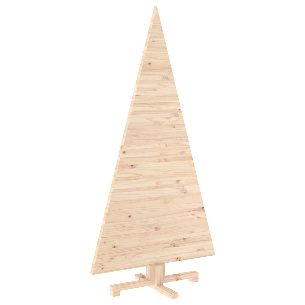 vidaXL Drewniana choinka KOTKA 150 cm Lite drewno sosnowe Naturalny