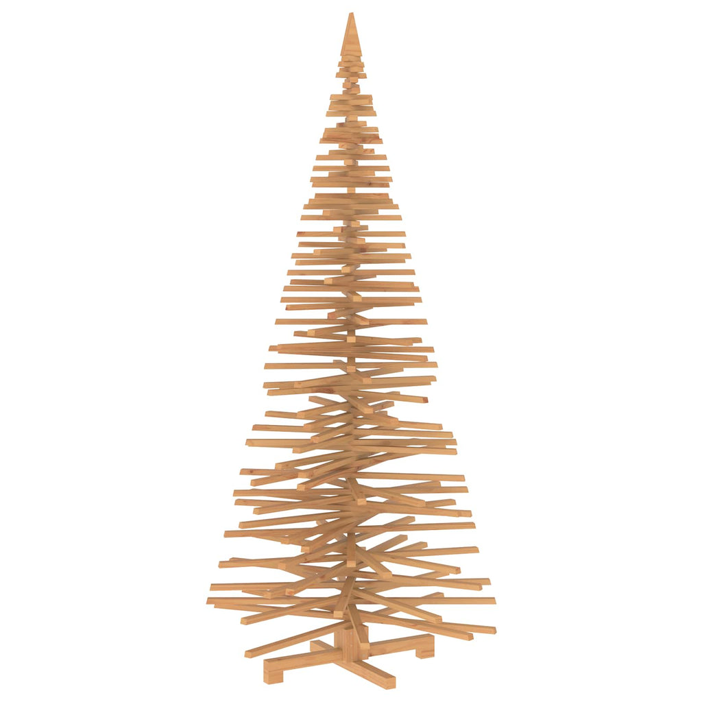 vidaXL Drewniana choinka KOTKA 240 cm Lite drewno sosnowe