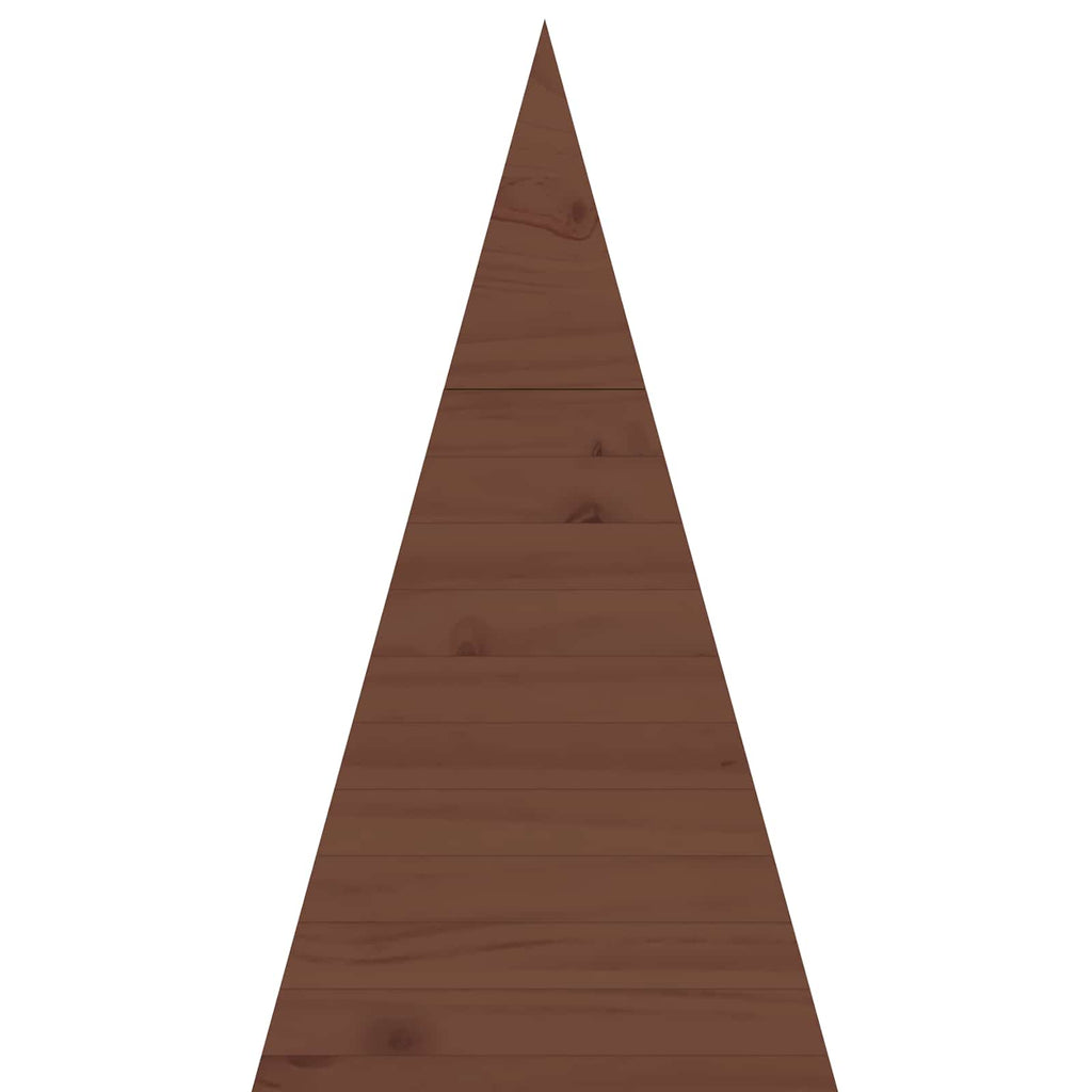 vidaXL Drewniana choinka KOTKA 150 cm Lite drewno sosnowe