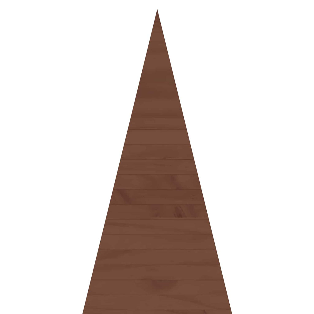 vidaXL Drewniana choinka KOTKA 240 cm Lite drewno sosnowe