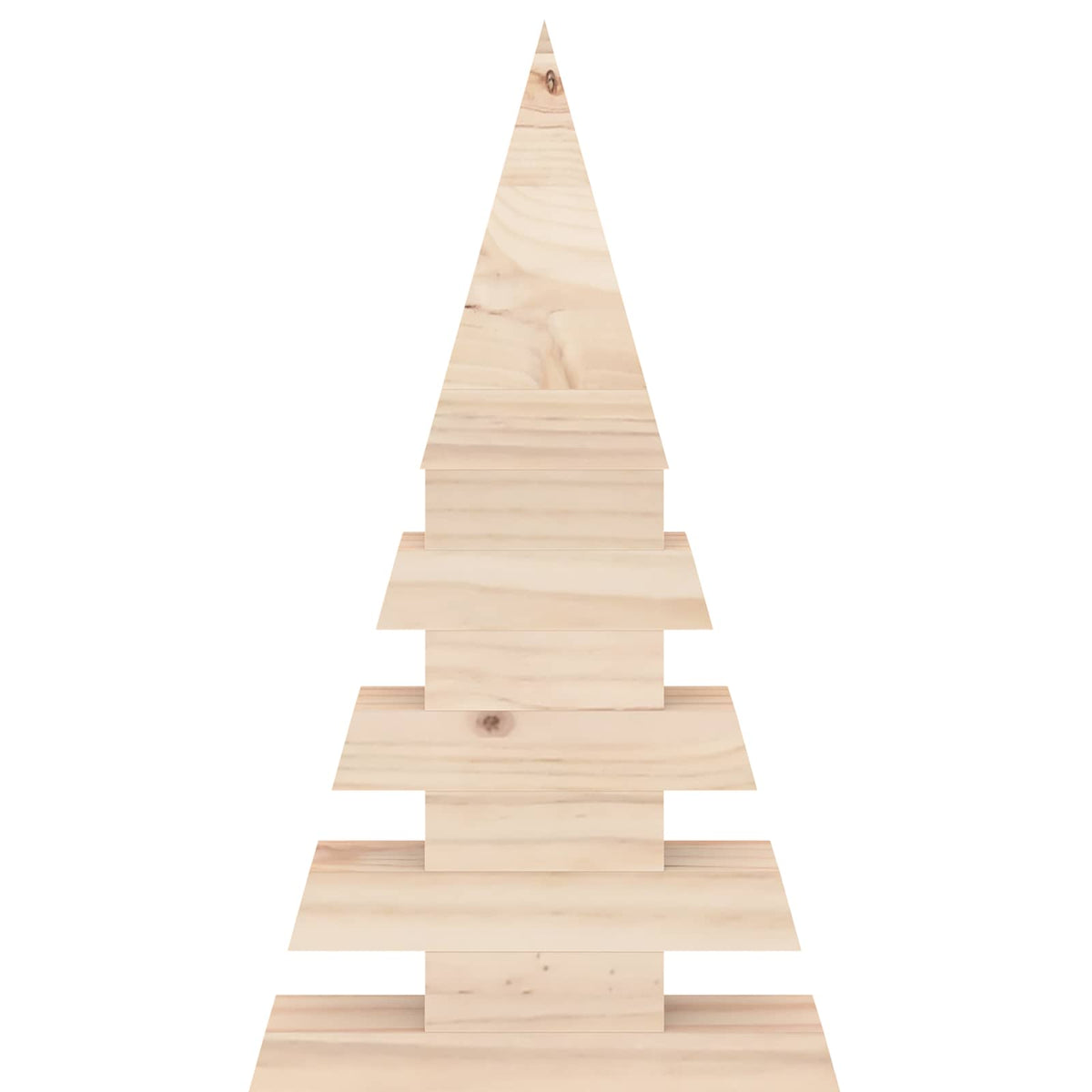 vidaXL Drewniana choinka KOTKA 180 cm Lite drewno sosnowe Naturalny