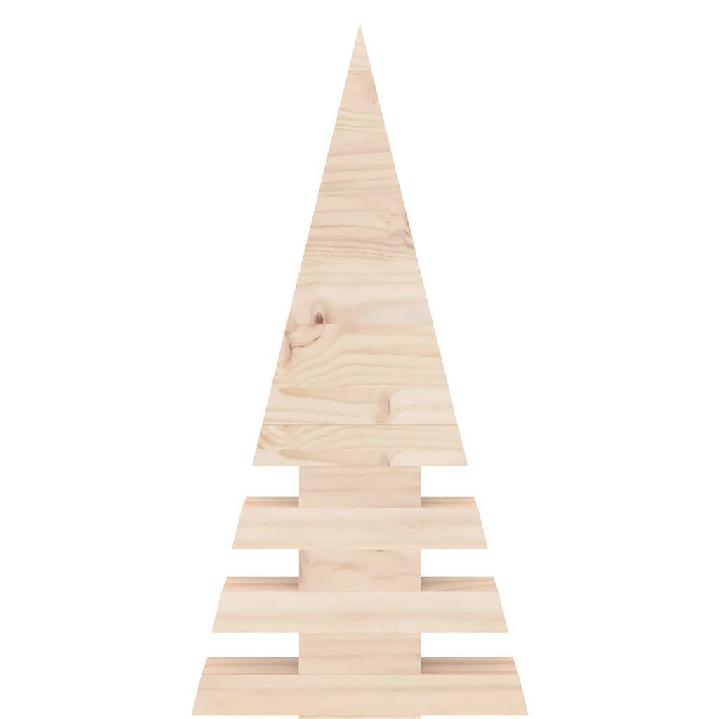 vidaXL Drewniana choinka KOTKA 240 cm Lite drewno sosnowe Naturalny