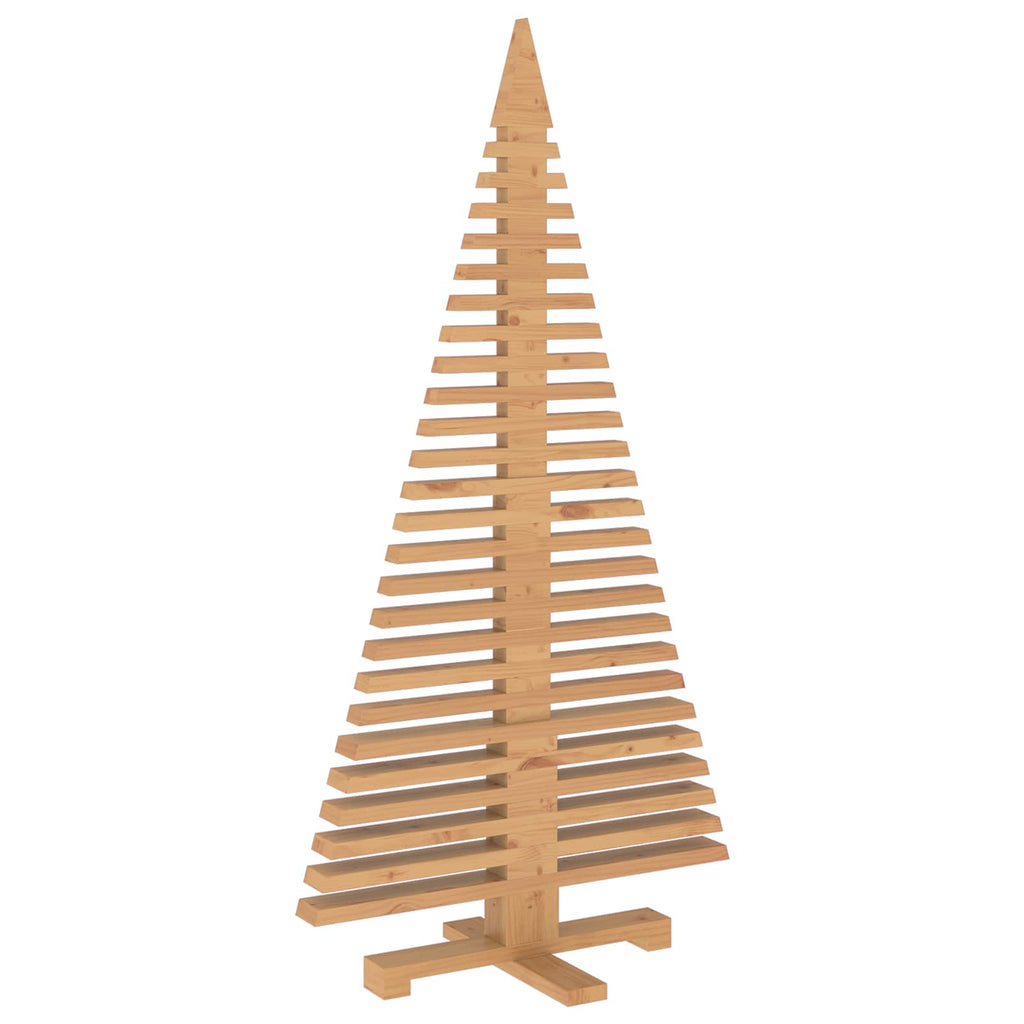 vidaXL Drewniana choinka KOTKA 150 cm Lite drewno sosnowe