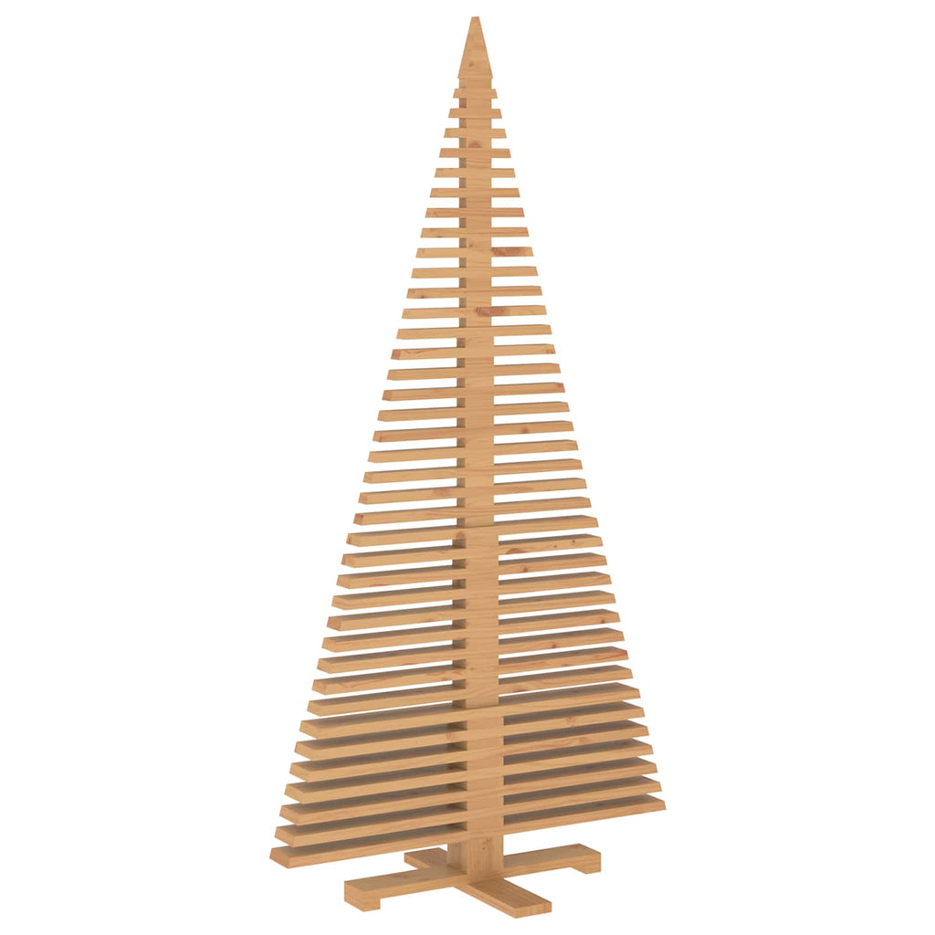 vidaXL Drewniana choinka KOTKA 210 cm Lite drewno sosnowe