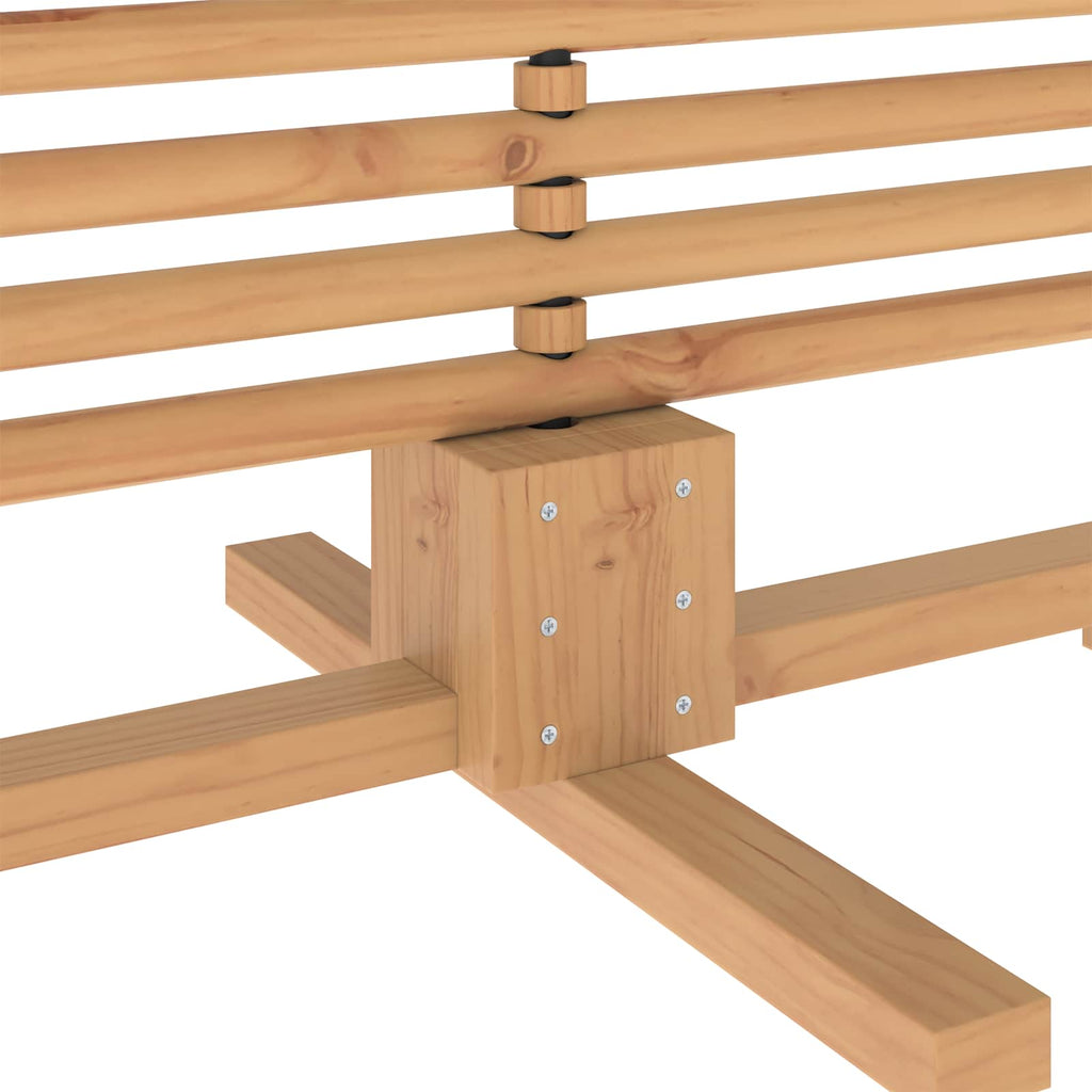vidaXL Drewniana choinka KOTKA 180 cm Lite drewno sosnowe