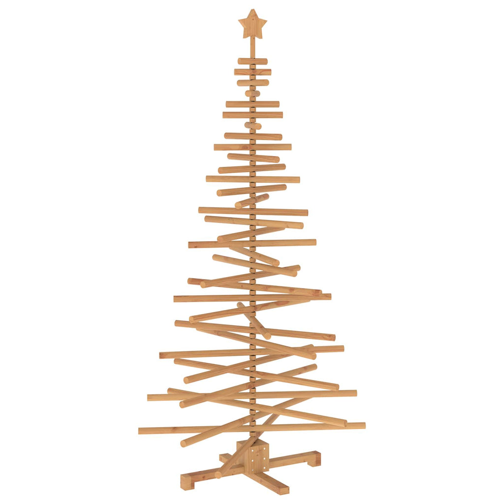 vidaXL Drewniana choinka KOTKA 180 cm Lite drewno sosnowe