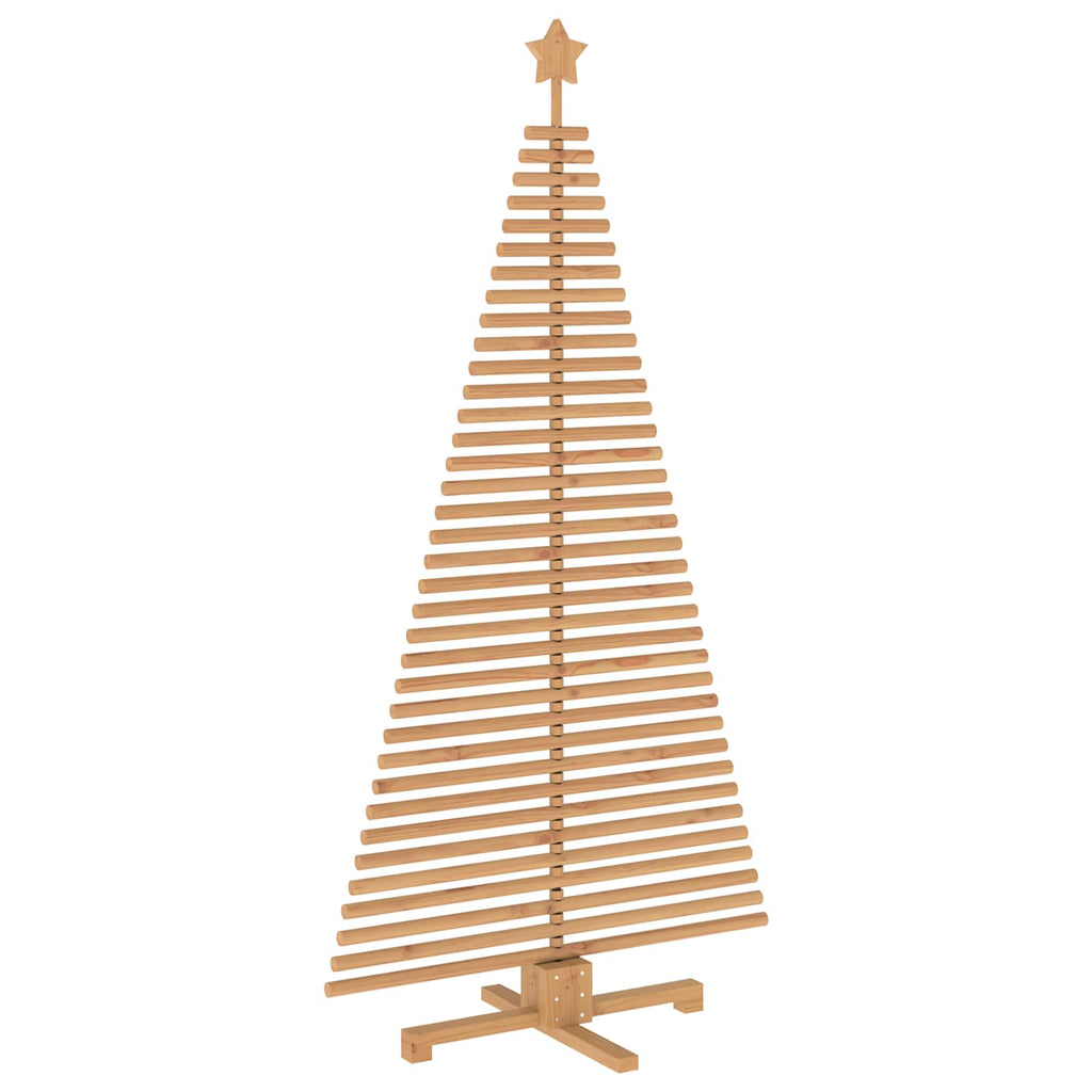 vidaXL Drewniana choinka KOTKA 180 cm Lite drewno sosnowe