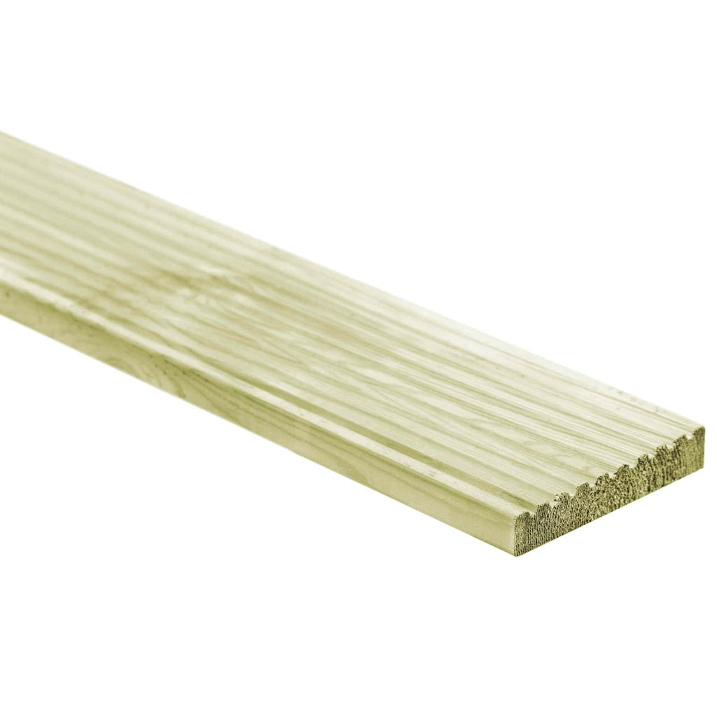 vidaXL Deska Tarasowa 8 pcs Zielony Impregnowany 1,16 m²
