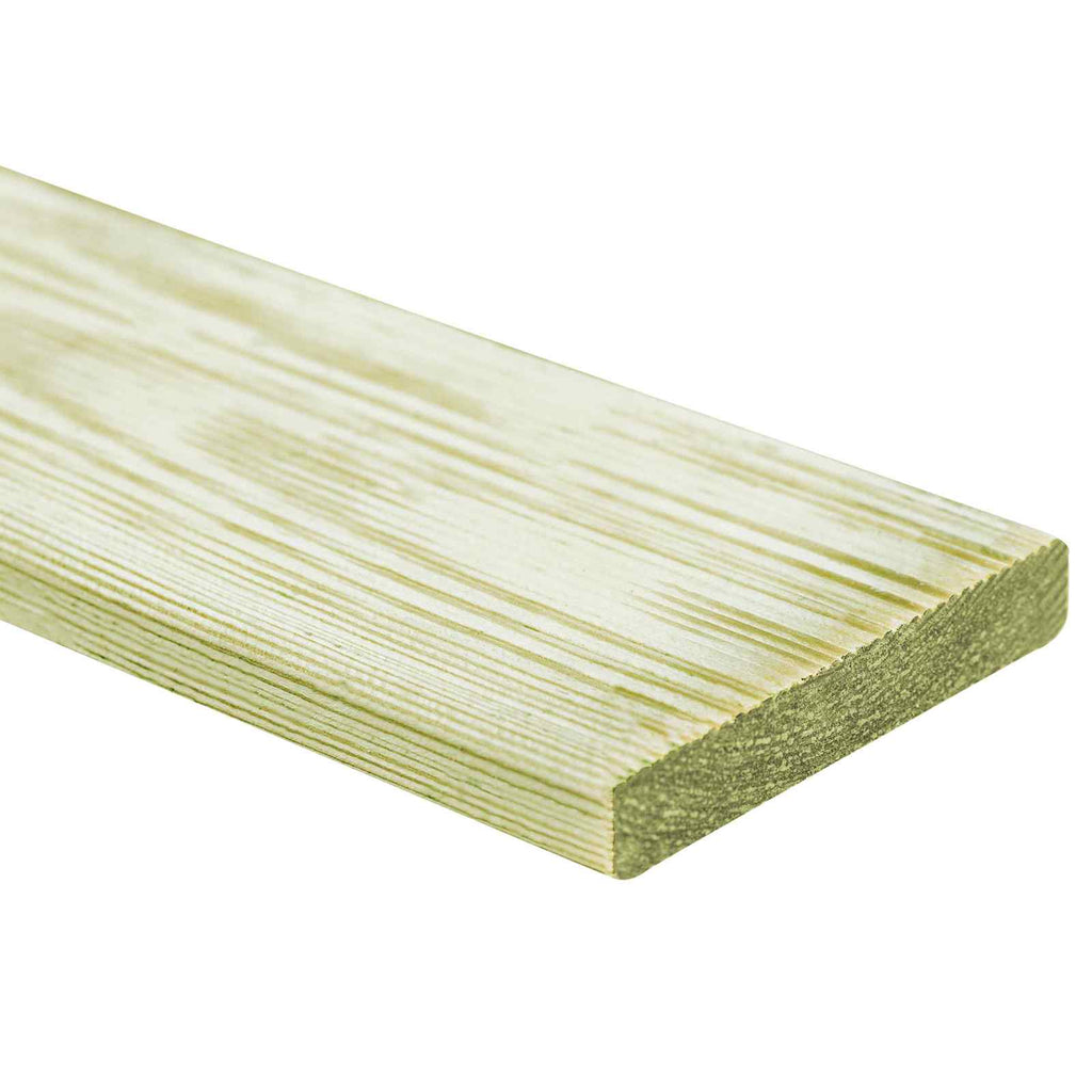 vidaXL Deska Tarasowa 12 pcs Zielony Impregnowany 1,44 m²