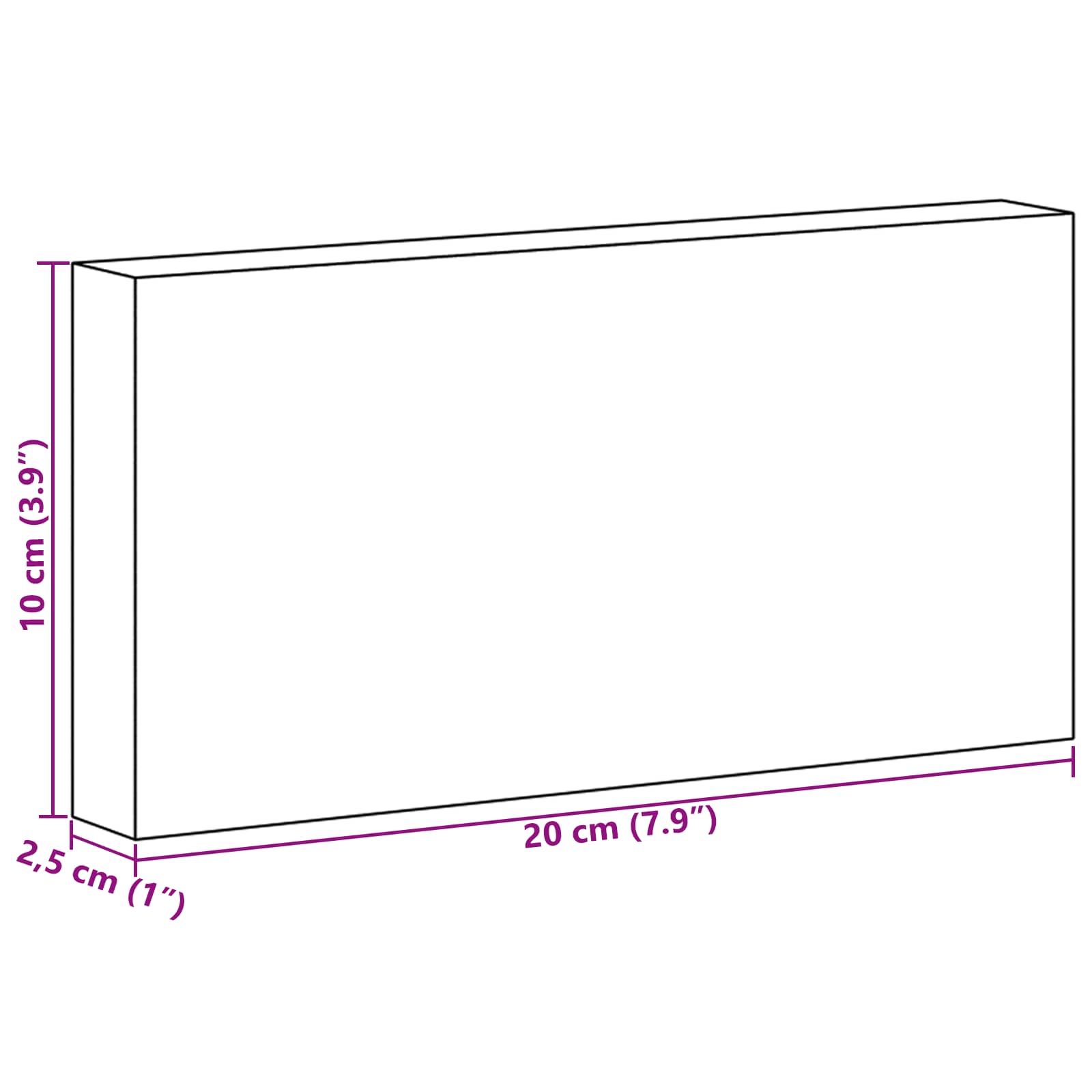 vidaXL Kamienie Solne 10 pcs różowy 20 x 2,5 x 10 cm Sól kamienna