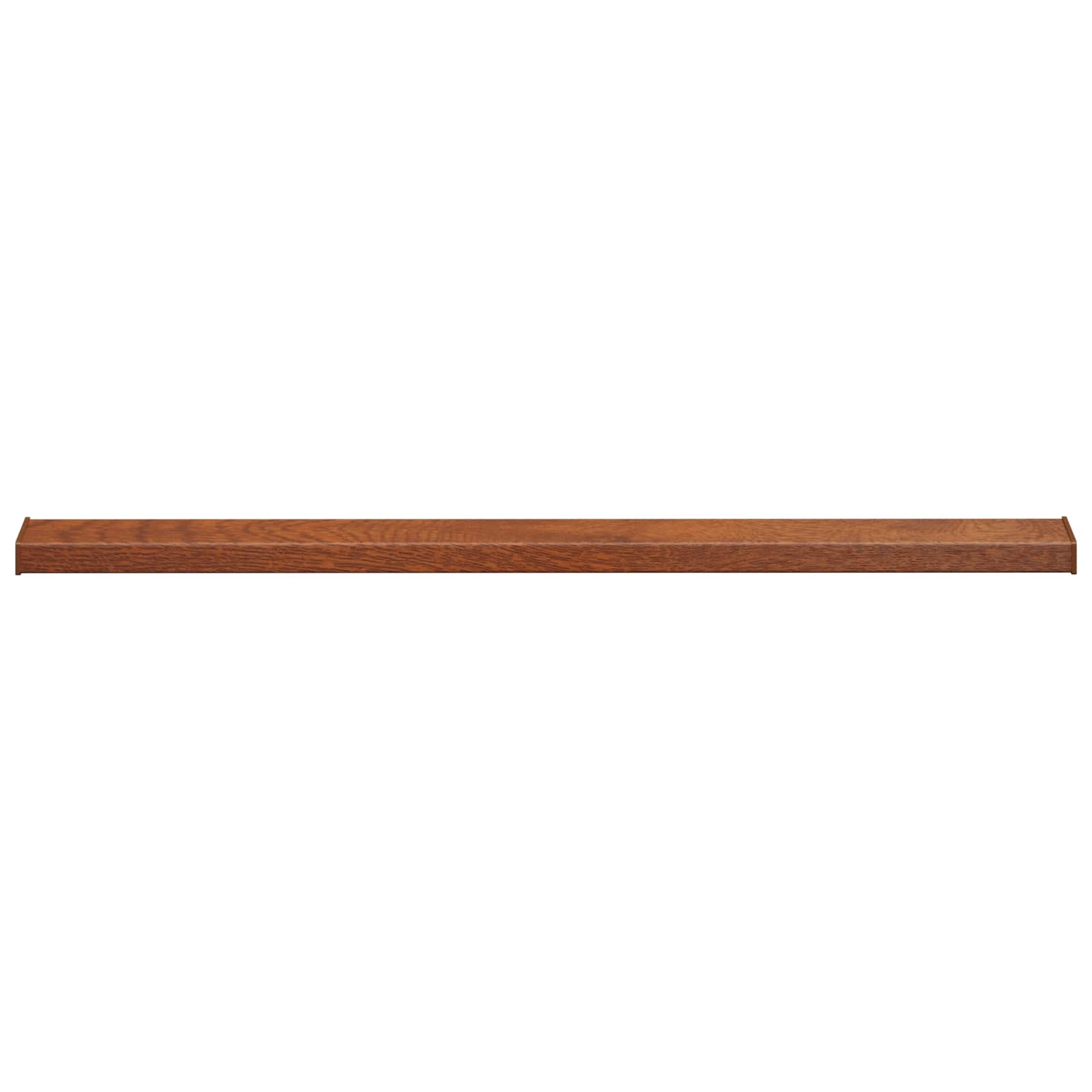 vidaXL Parapet okienny Brązowe Drewno 160 x 10 x 4,5 cm PVC